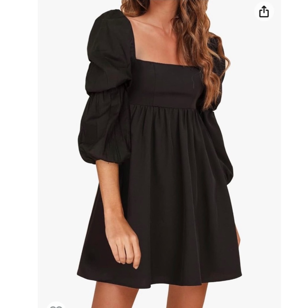 Square Neck Dress
